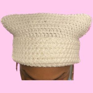 WHITE CAT HAT 🤍